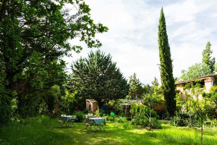 La maison depuis le jardin